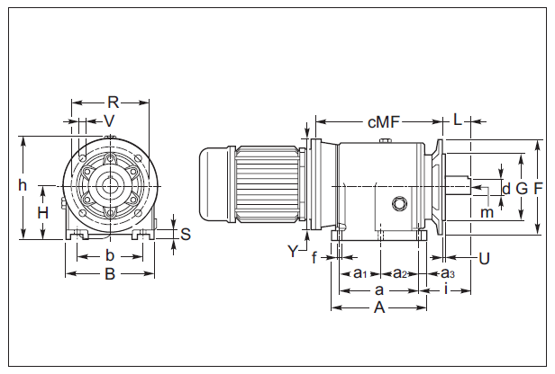 Вариант исполнения AMP/F1 140