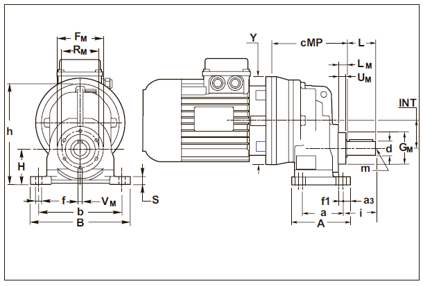 Вариант исполнения AMP 80