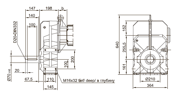 Лапы с резьбовыми отверстиями слева и справа Лапы с резьбовыми отверстиями слева и справа