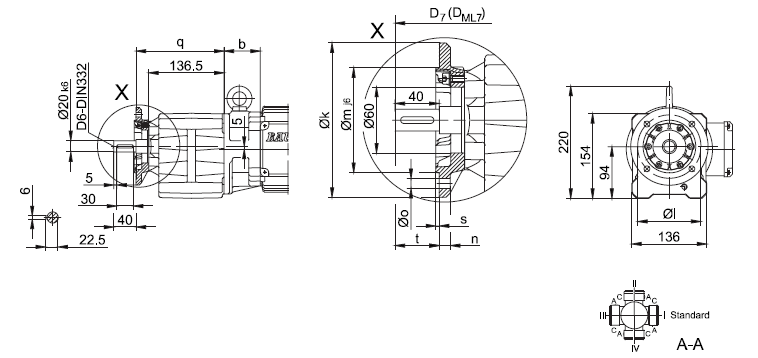 Фланец со сквозными отверстиями BG10 Фланец со сквозными отверстиями BG10