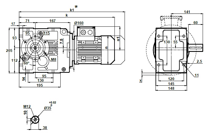 Монтажное исполнение KR273.01 Монтажное исполнение KR273.01