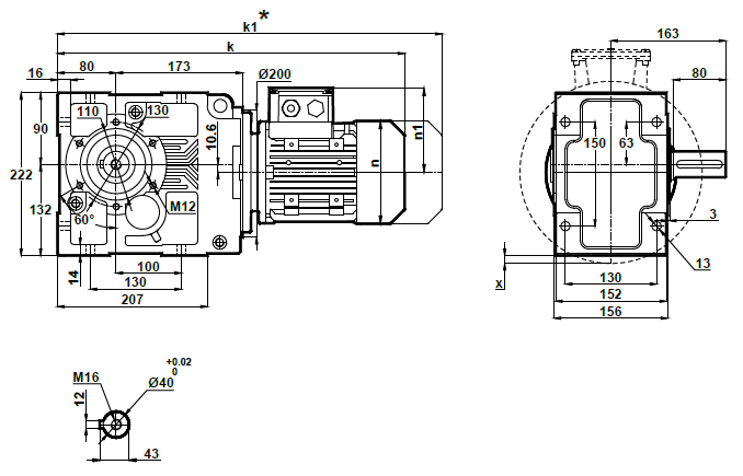 Монтажное исполнение KR283.01 Монтажное исполнение KR283.01