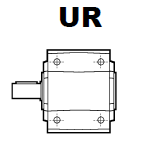 Односторонний выходной вал Односторонний выходной вал