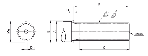 36 - ВАЛ ПРИВОДИМОГО МЕХАНИЗМА UV