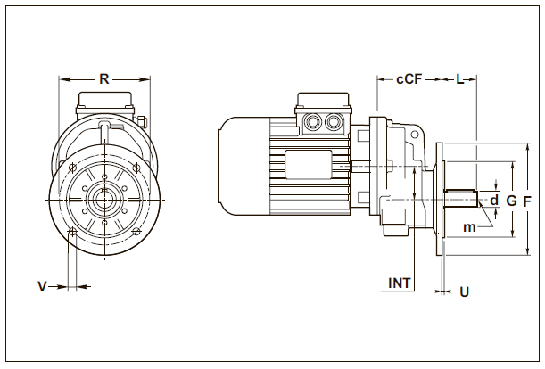 Вариант исполнения ACF 80