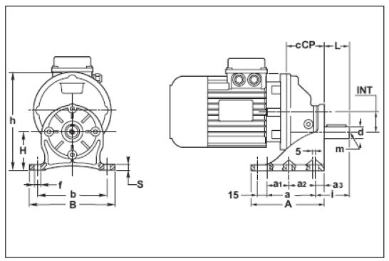 Вариант исполнения ACP 32