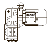 Полый вал, крепление к корпусу с помощью реактивной тяги Полый вал, крепление к корпусу с помощью реактивной тяги