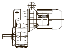 Цельный вал, крепление к корпусу с помощью реактивной тяги Цельный вал, крепление к корпусу с помощью реактивной тяги